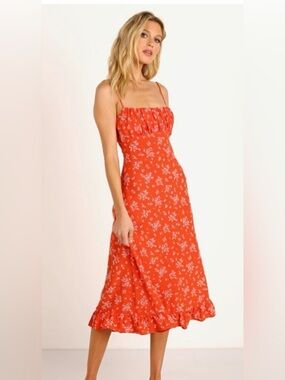 Auguste the Label Maeve Davis Midi Dress